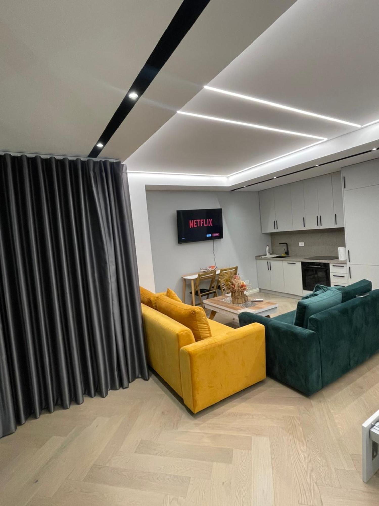 Luxury One Bedroom Apartment Tiran Dış mekan fotoğraf